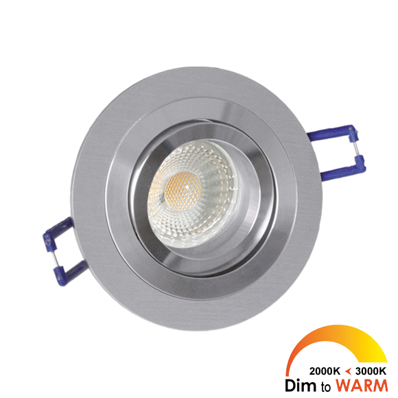 Smooth rond dim-to-warm incl. driver 230V