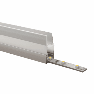 Kunststof opsteekprofiel 30x13 mm
