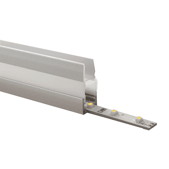 Kunststof opsteekprofiel 30x13 mm