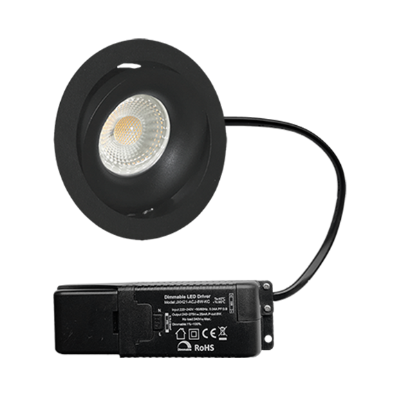Cádiz rond dim-to-warm incl. driver 230V