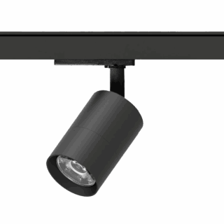 NC Vuoto 1-fase railspot <font color="#2ce268">incl.</font> GU10 zwart