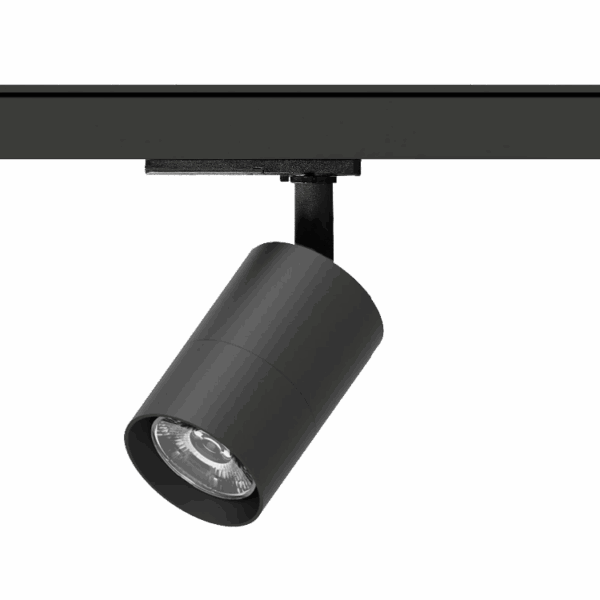 NC Vuoto 1-fase railspot <font color="#ff0000">excl.</font> GU10 zwart