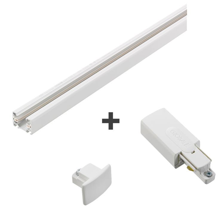 Rail 1 meter compleet C6410014509064