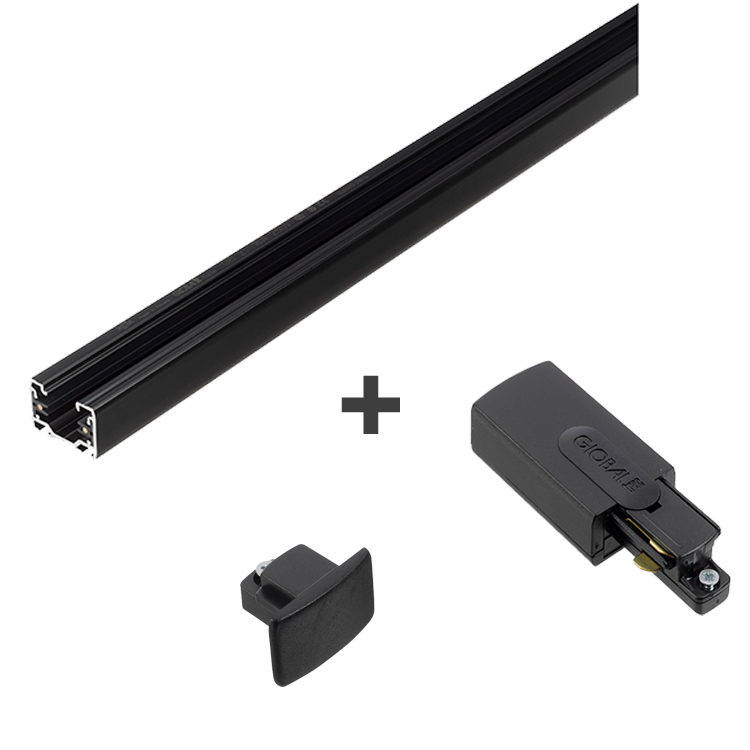 Rail 1 meter compleet C6410014508012